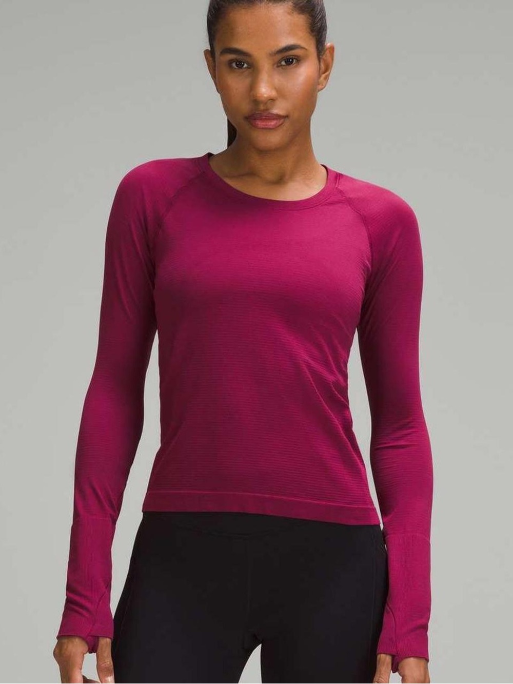 Lululemon Swiftly Tech Long Sleeve Shirt 2.0 Race Length Size 6